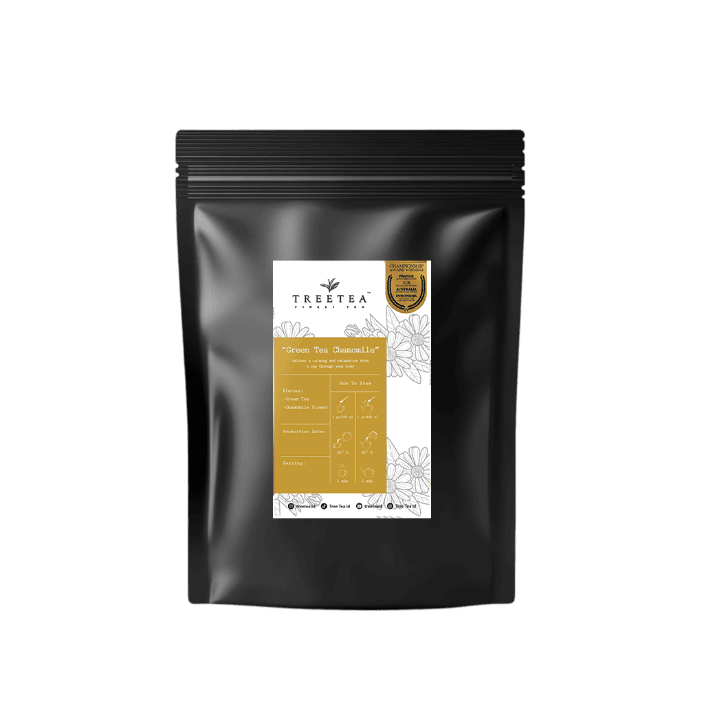 Treetea - Green Tea Chamomile Tea Blend Series Teabags