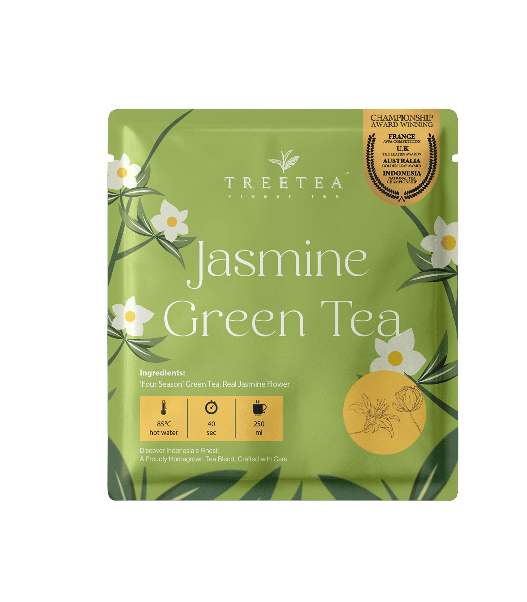 Treetea - Jasmine Green Tea Lifestyle Series Sachet