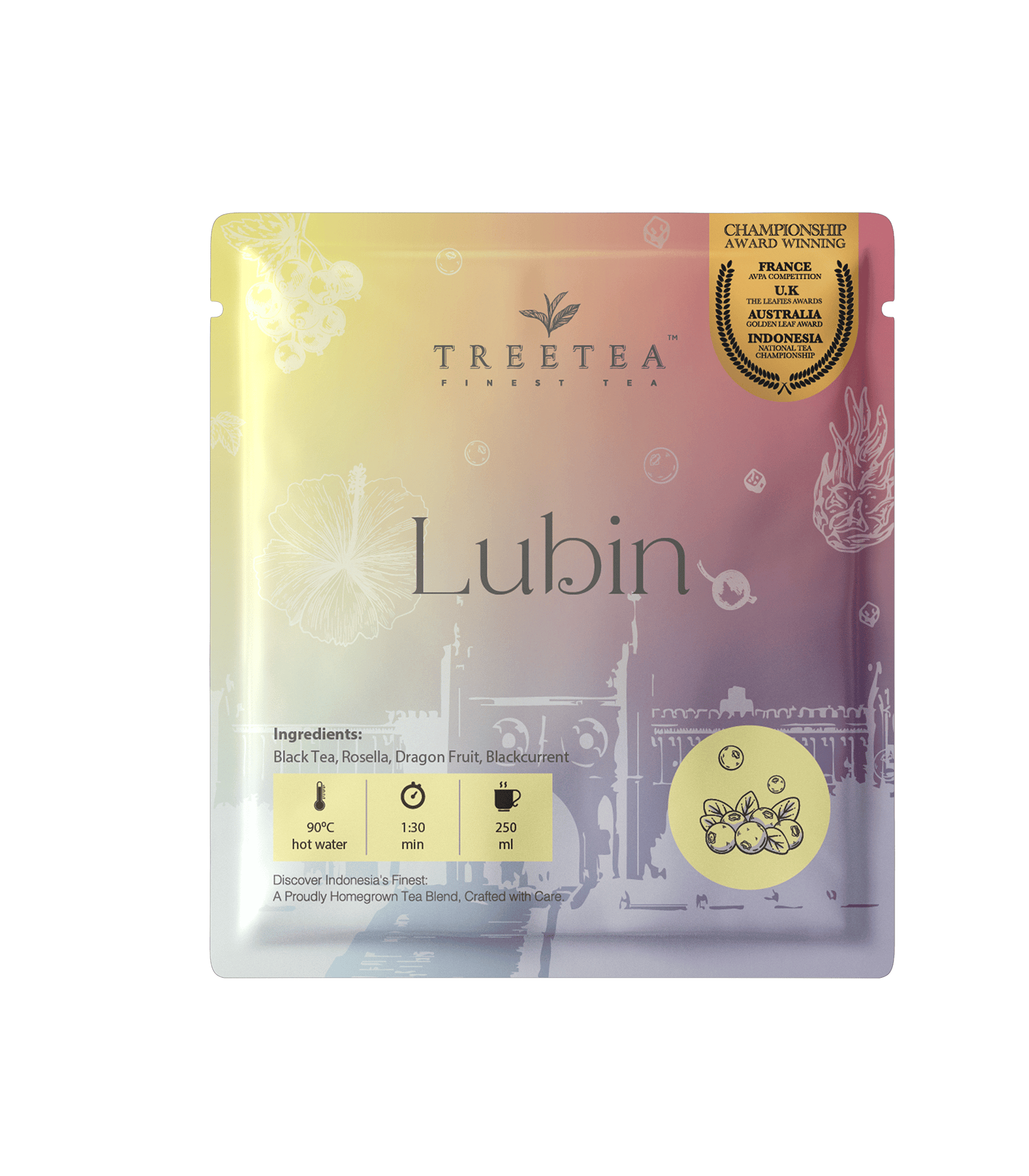 Treetea - Lubin Wanderlust Series Sachet