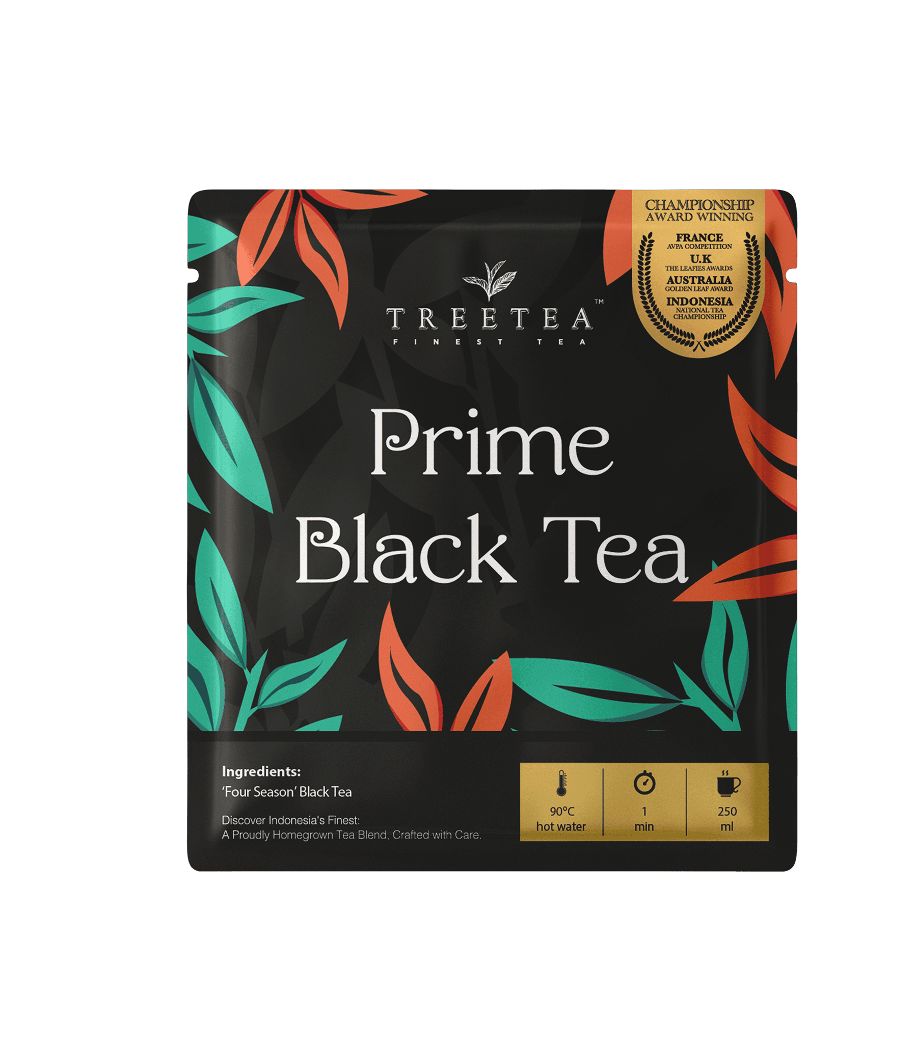 Treetea - Prime Black Tea Single Origin Series Sachet