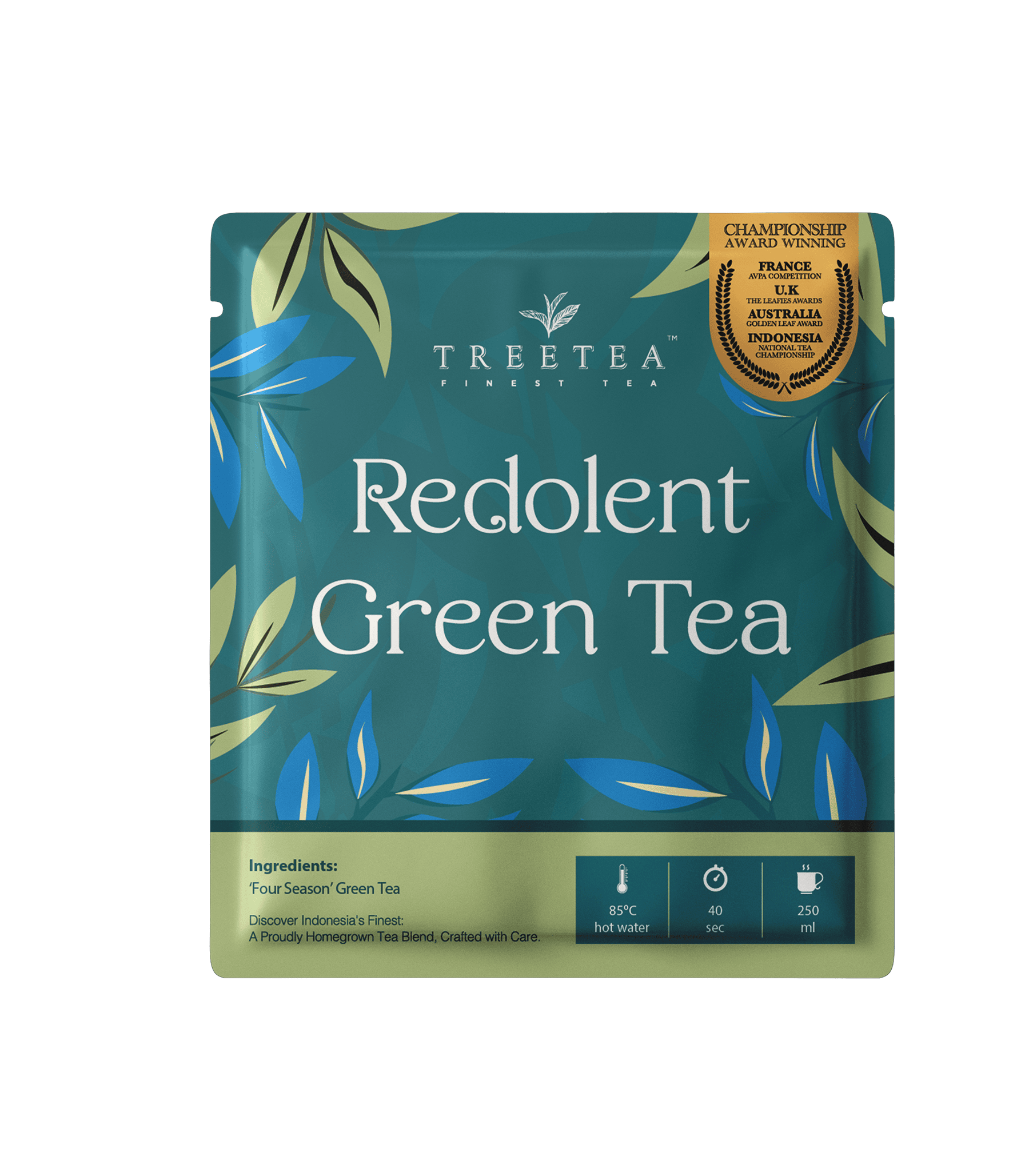 Treetea - Redolent Green Tea-Singel Origin Series Sachet