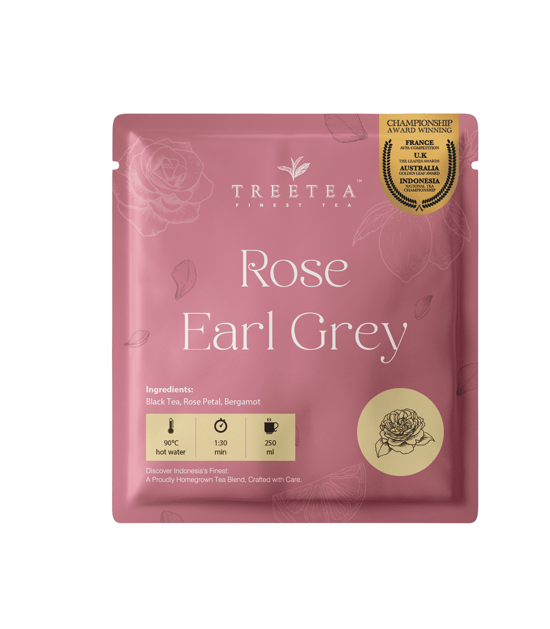 Treetea - Rose Earl Grey Lifestyle Series Sachet