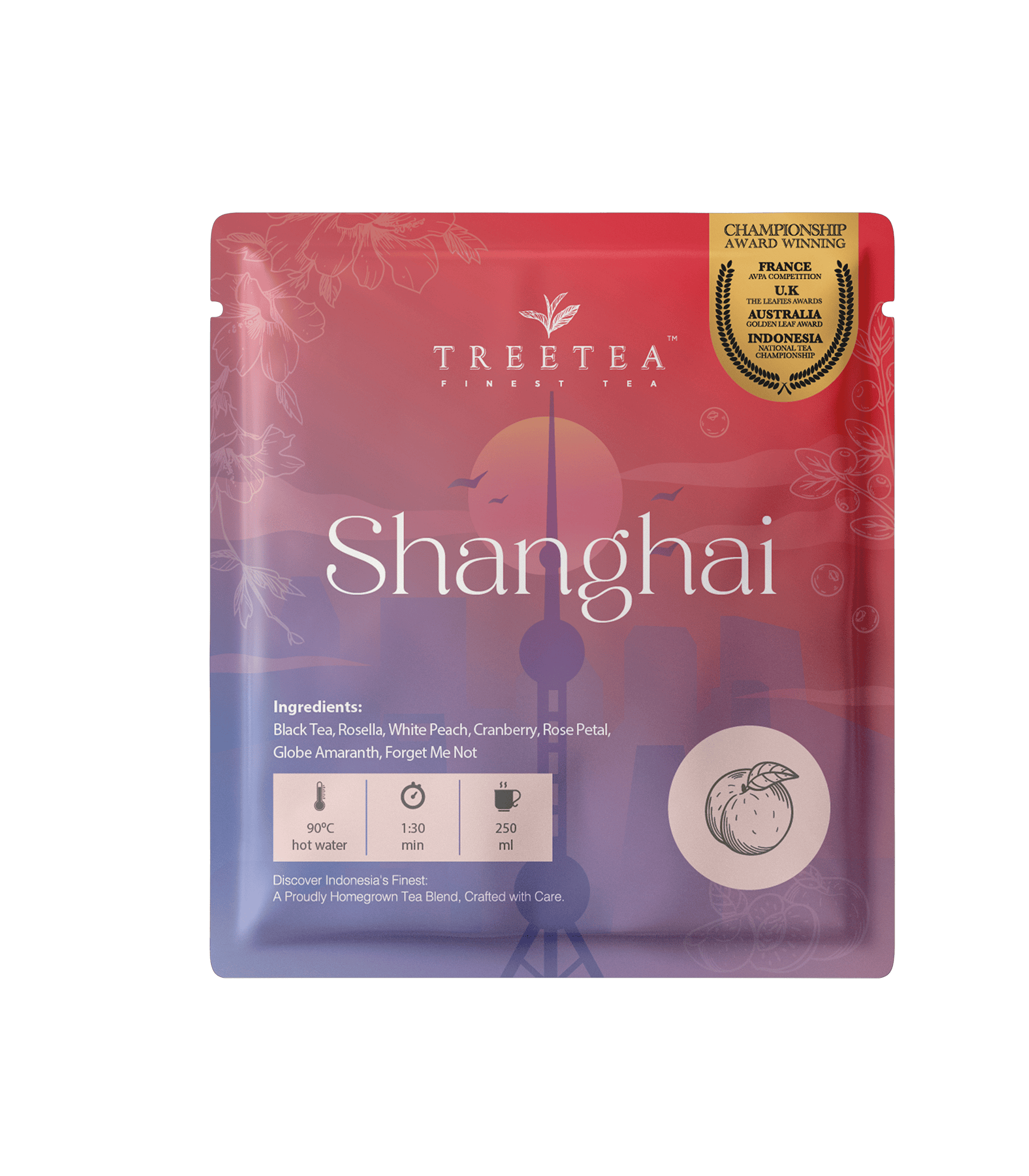 Treetea - Shanghai Wanderlust Series Sachet