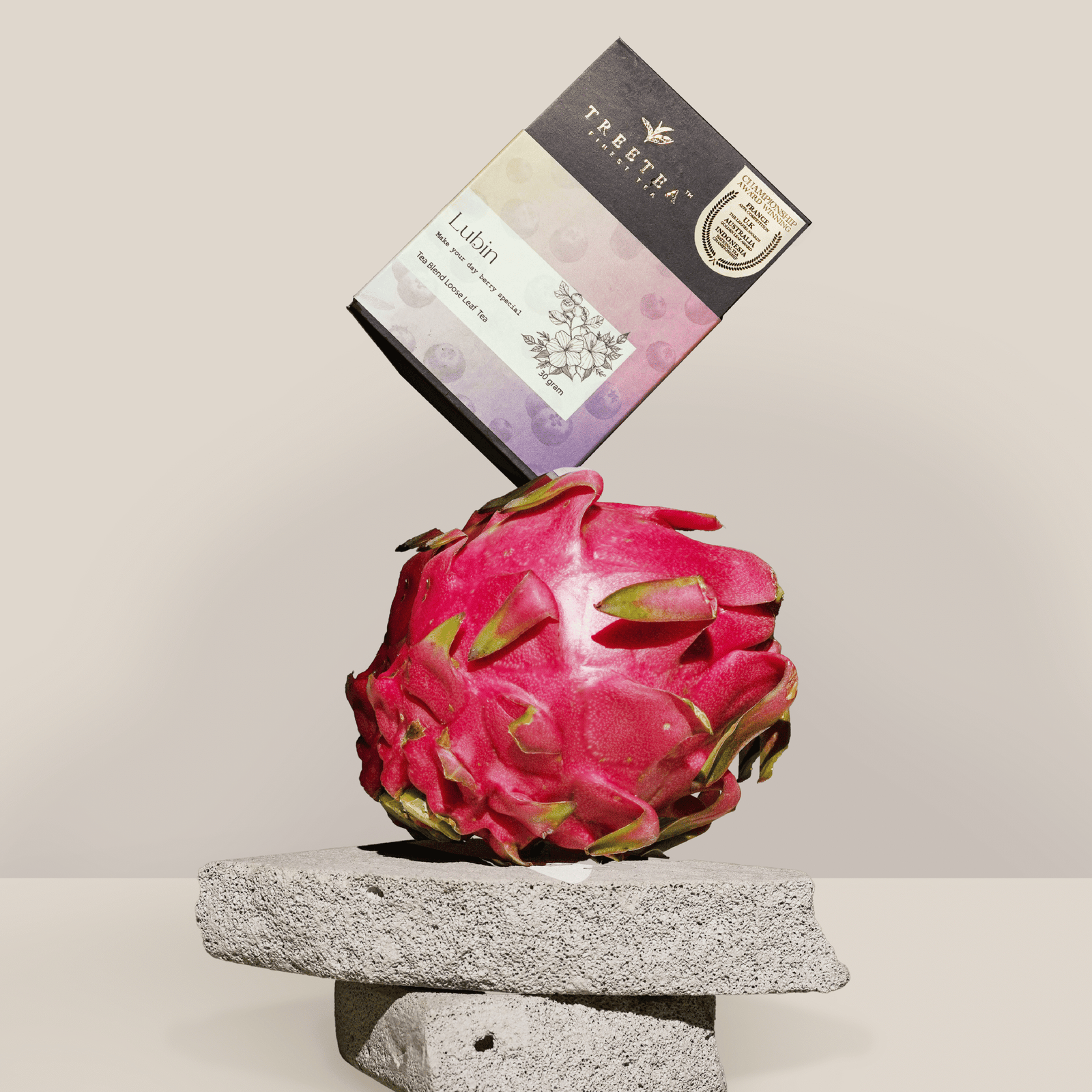 LUBIN -Tea Blend Blackcurrant Flavour